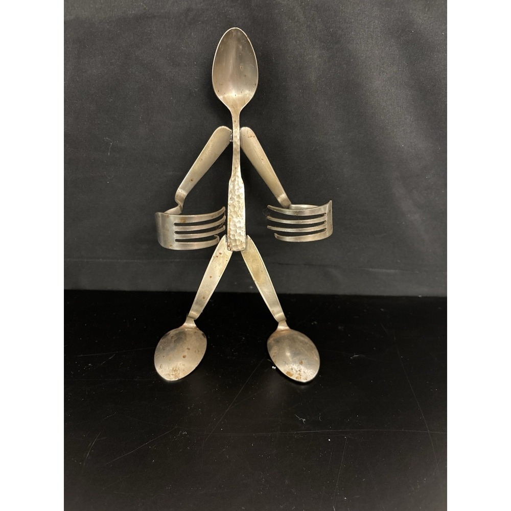 Fork and spoon Salt and Pepper Holder kitchen decor
